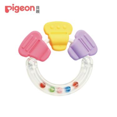 （任3件88折）【Pigeon 貝親】玩具咬環 固齒器
