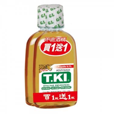 T.KI 鐵齒 蜂膠漱口水350cc (1+1特惠組)  (含 氯己定Chlorhexidine )