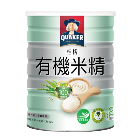 2罐折50+3罐送好禮)【QUAKER桂格】有機米精（500g／罐） | 大樹健康購物網