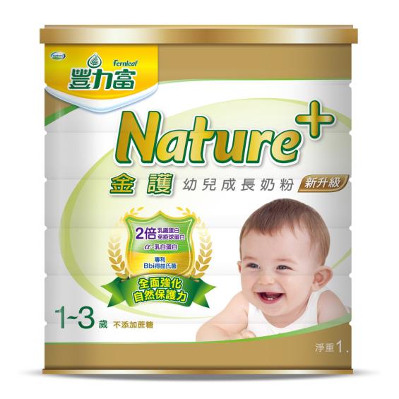 豐力富】nature+3金護1-3歲幼兒成長奶粉（1.5kg／罐） | 大樹健康購物網