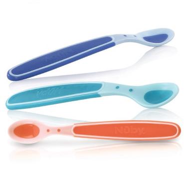 【Nuby】感溫湯匙3入/組