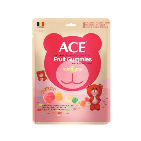 【ACE】水果Q軟糖量販包（240g/袋）