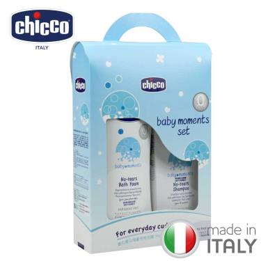 【義大利CHICCO】寶貝嬰兒潤膚泡泡浴超值組(500ml+200ml)