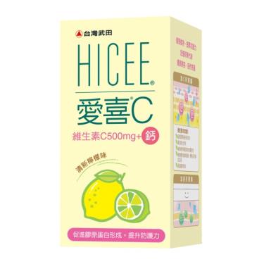 【愛喜】維生素C+鈣口嚼錠(60錠/瓶)