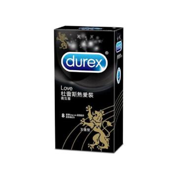 【Durex杜蕾斯】保險套熱愛王者型（8入／盒）