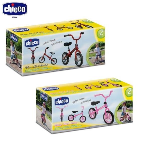 【義大利CHICCO】幼兒滑步車(粉紅)-廠商直送