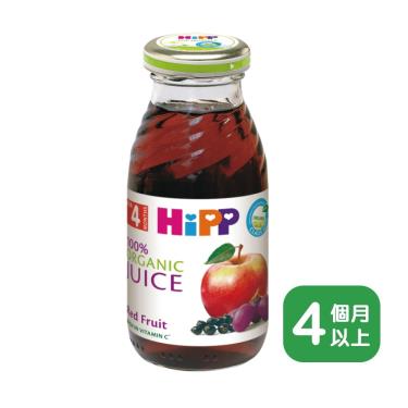 【HiPP喜寶】生機綜合紅寶多果汁（200ml）