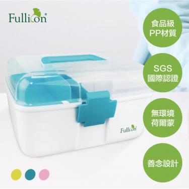 Fullicon護立康 保健醫藥箱/藍綠色大空箱