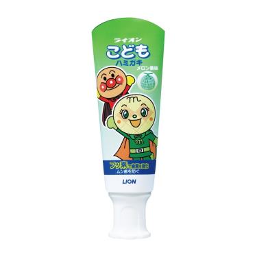 日本獅王麵包超人牙膏-哈密瓜40g