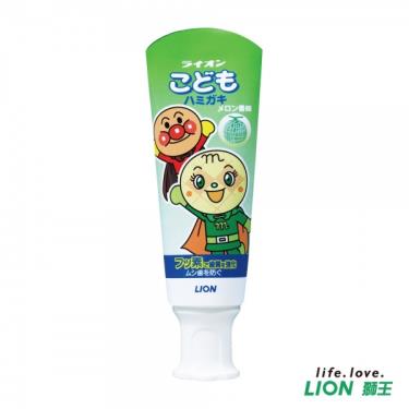 【LION獅王】麵包超人牙膏（40g）哈密瓜