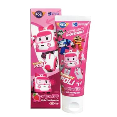 波力兒童牙膏80g(草莓口味)3歲以上