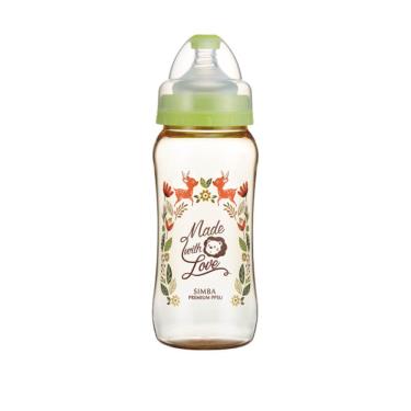 (滿999折50)小獅王辛巴 桃樂絲PPSU寬口葫蘆大奶瓶(果綠色)360ML