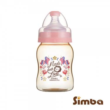 【Simba 小獅王辛巴】桃樂絲PPSU寬口葫蘆小奶瓶200ml蜜粉色