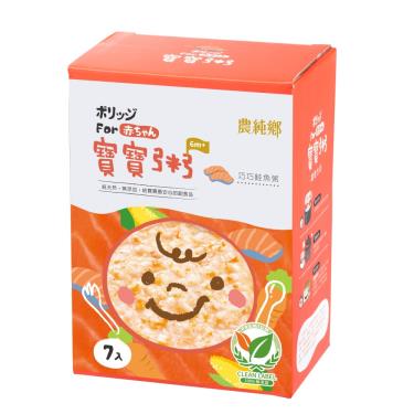農純鄉 巧巧鮭魚粥(150g x7包/盒)
