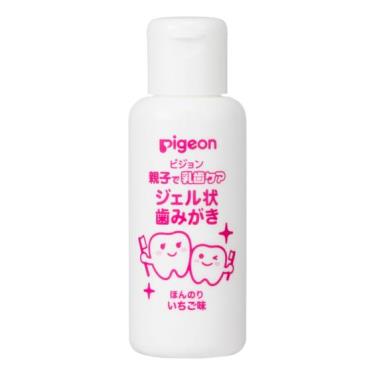 【Pigeon 貝親】防蛀牙膏－草莓 40ml （6個月起）