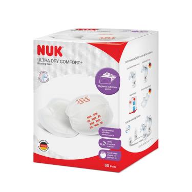 【德國NUK】超乾爽拋棄式防溢乳墊(60片/盒)