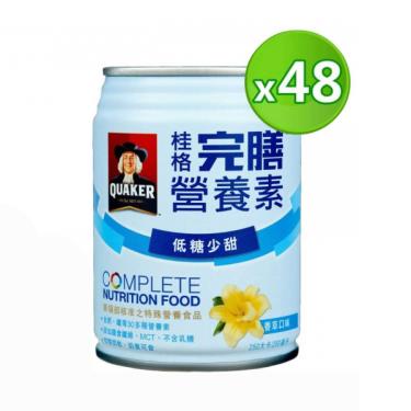 桂格 完膳營養素-香草低糖250mlx48罐 (二箱購)
