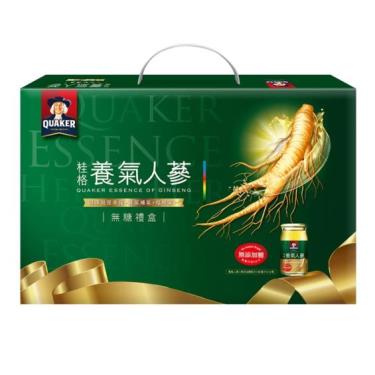 【桂格】無糖養氣人蔘禮盒（12入/盒）