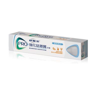 舒酸定 強化琺瑯質牙膏 溫和美白110g/支