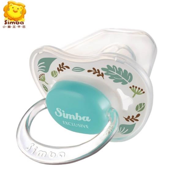 【Simba 小獅王辛巴】蘿蔓拇指安撫奶嘴／較大天藍