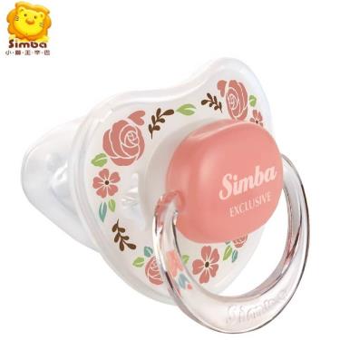 【Simba 小獅王辛巴】蘿蔓拇指安撫奶嘴／初生粉紅