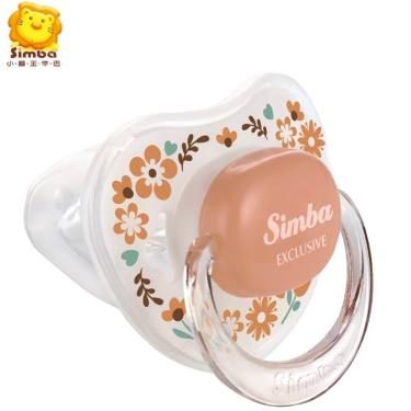 【Simba 小獅王辛巴】蘿蔓拇指安撫奶嘴／較大咖啡