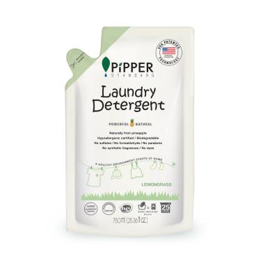 【PiPPER STANDARD】低敏洗衣精補充包 檸檬草（750ML）