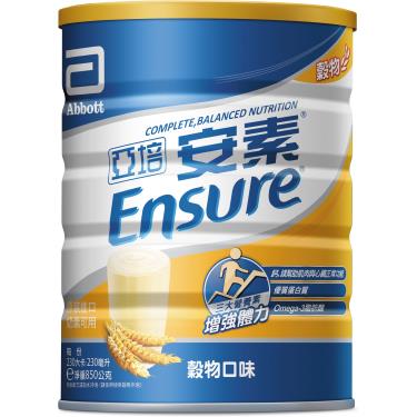 【亞培】安素優能基營養配方 - 穀物口味（850ｇ／罐）