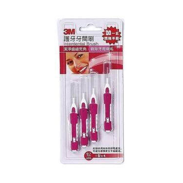 【3M】護牙牙間刷Ｉ型（SSS／4支）