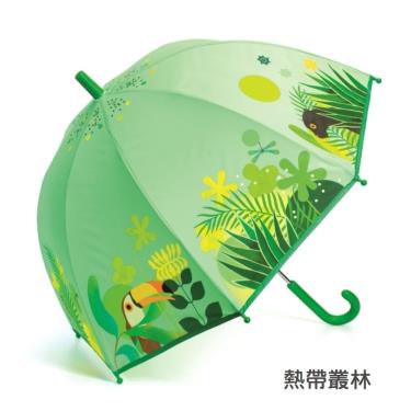 法國 DJECO智荷 藝術插畫雨傘-熱帶叢林