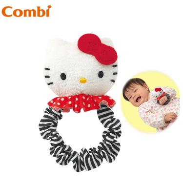 Combi-Hello Kitty布物固齒手搖鈴