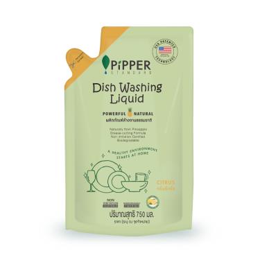 【PiPPER STANDARD】鳳梨酵素洗碗精補充包(柑橘)750ml