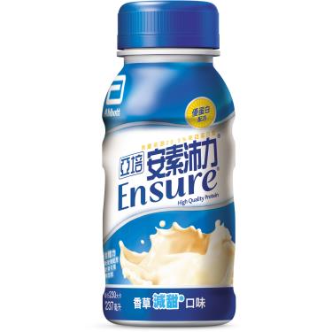 【亞培】安素沛力香草減甜隨身罐（237ml／罐） + -單一規格