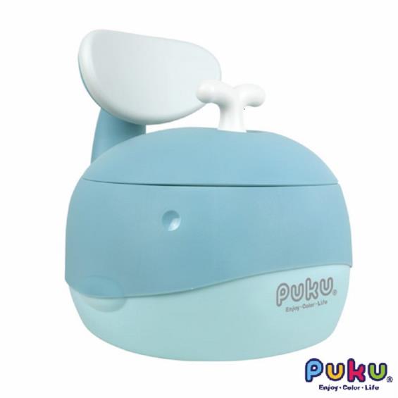 【PUKU 藍色企鵝】藍鯨魚學習便器