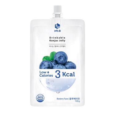 Jelly.B 低卡蒟蒻果凍-藍莓味(150g/包)