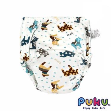 【PUKU】棉柔練習褲-童趣獨角馬-L