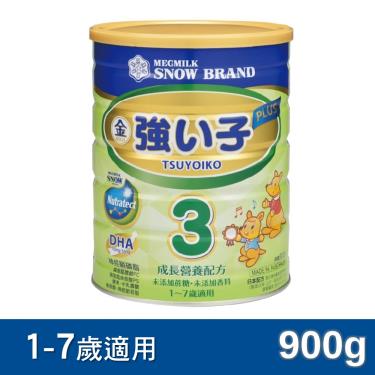 【SNOW雪印】強小子PLUS成長營養配方（900g／罐） + -單一規格