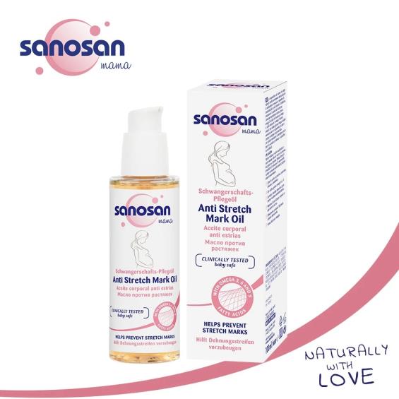 【Sanosan德國珊諾】S孕女神植萃抗紋護理油（100ml）