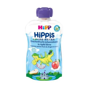 HIPP 喜寶 生機水果趣-蘋梨火龍果100g