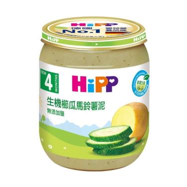 HIPP 喜寶 生機櫛瓜馬鈴薯泥125g