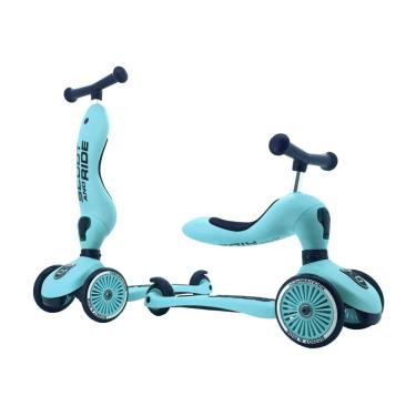 奧地利 Scoot&Ride COOL飛/二合一滑步車-藍莓 (廠)