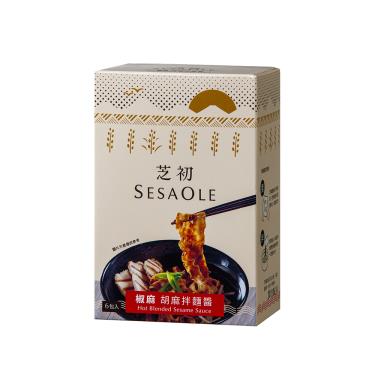 芝初 椒麻胡麻拌麵醬(30g*6包/盒)