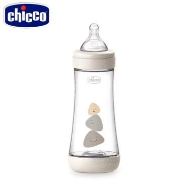 【義大利CHICCO】Perfect 5 完美防脹PP奶瓶（300ml）自然率性