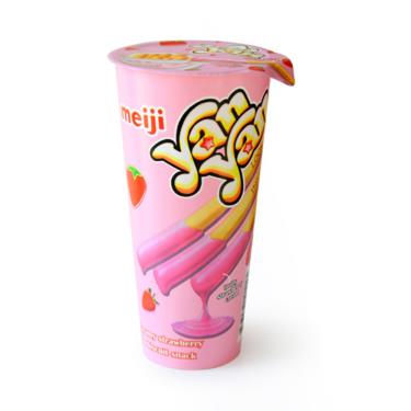 【Meiji 明治】洋洋棒餅乾-草莓口味(50g) 效期2024/07/1