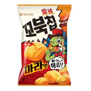 好麗友 烏龜玉米脆片(麻辣味)80g