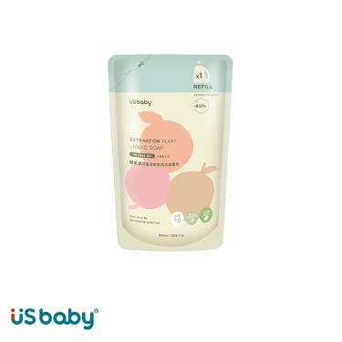 （2件95折）【US BABY 優生】嬰兒植淨酵素洗衣液體皂補充包-1000ml