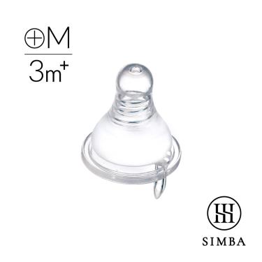 【Simba 小獅王辛巴】超柔防脹氣標準十字奶嘴1入M孔／ 3M+
