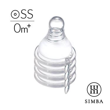 【Simba 小獅王辛巴】超柔防脹氣標準圓孔奶嘴4入SS孔／ 初生