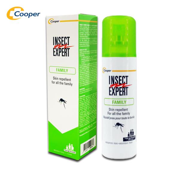 法國Cooper】禦叮長效防蚊液Insect Expert Family（100ml） | 大樹健康