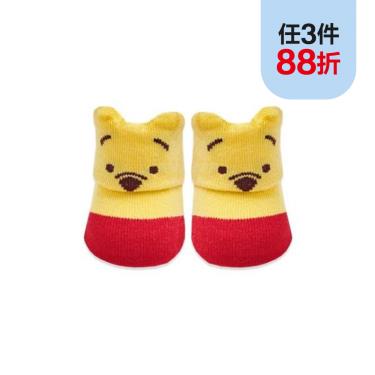 【ONEDER 旺達】小熊維尼 造型寶寶止滑襪 ( 7-8cm )